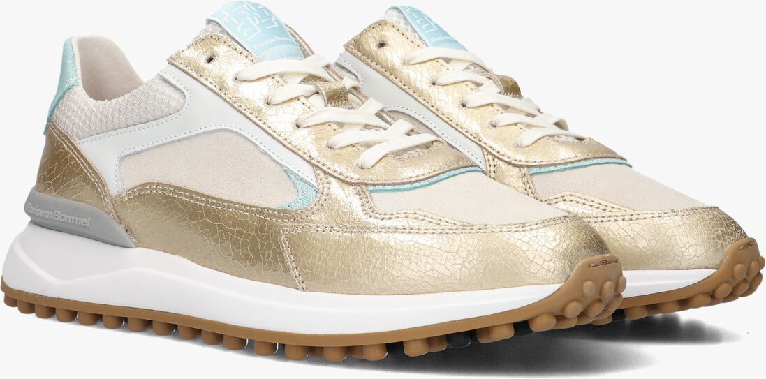 FLORIS VAN BOMMEL gouden floris van bommel lage sneakers sfw-10099