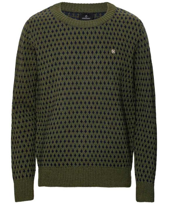 Flynder Crew Neck Knit striktrøje