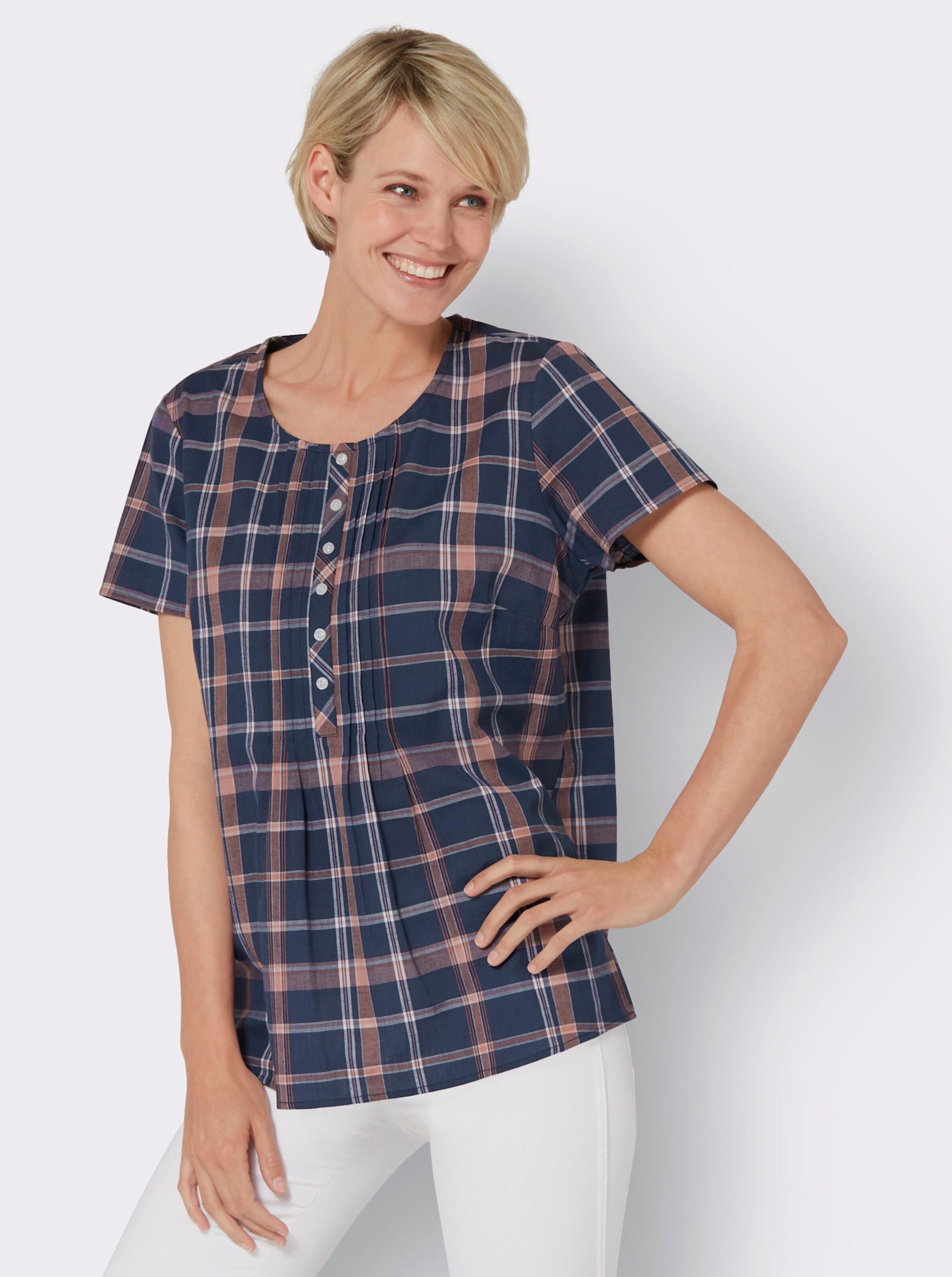 Baumwollbluse
