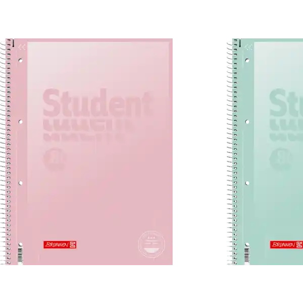 Collegeblock pastell A4 liniert Lin27 90g