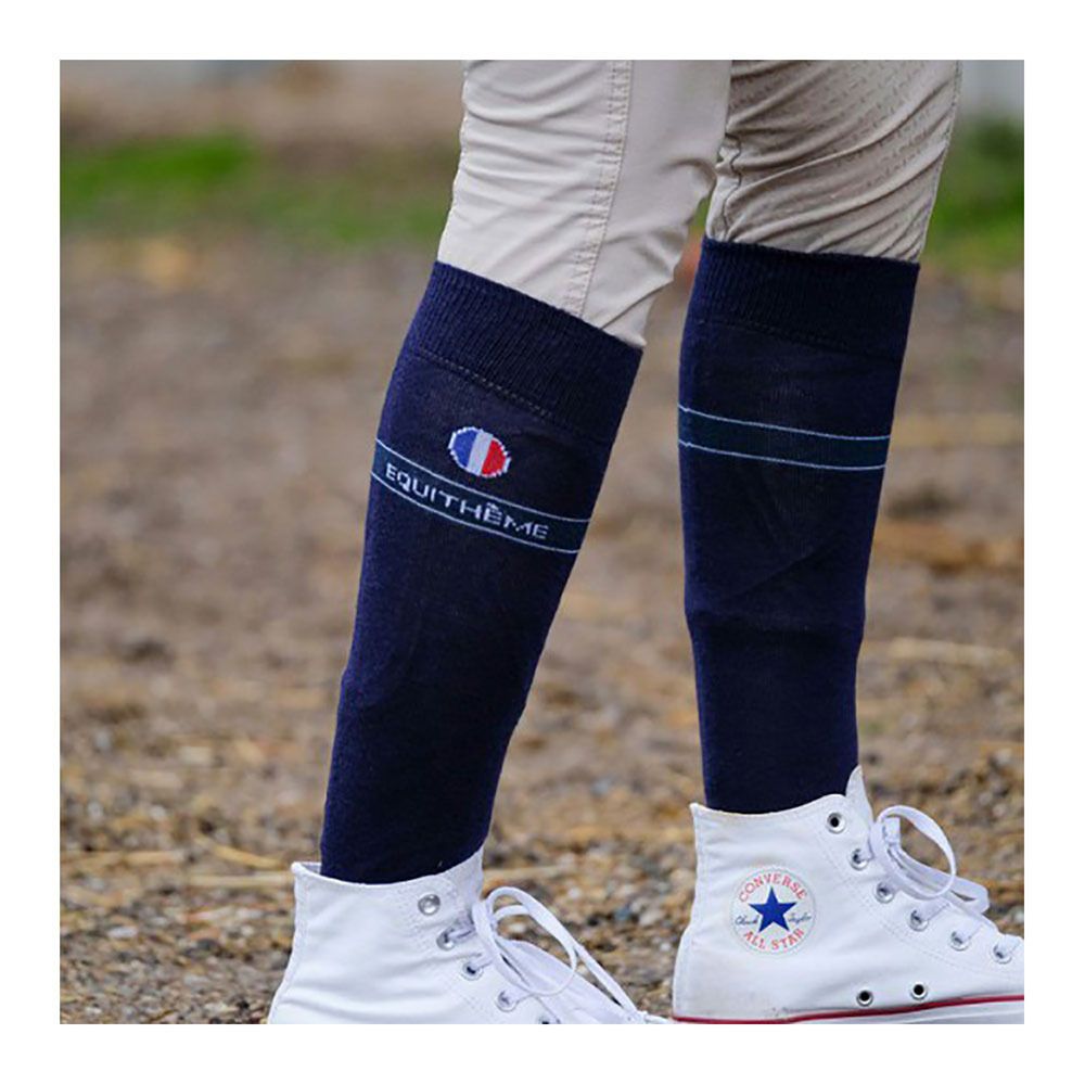 Equitheme AXEL - Chaussettes marine