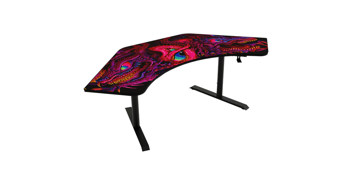 ArozziArena Angelo - Crawling Chaos gaming desk  (Roze)