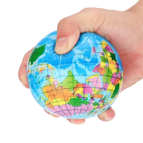 Stressball / Klemmball – Jordklode