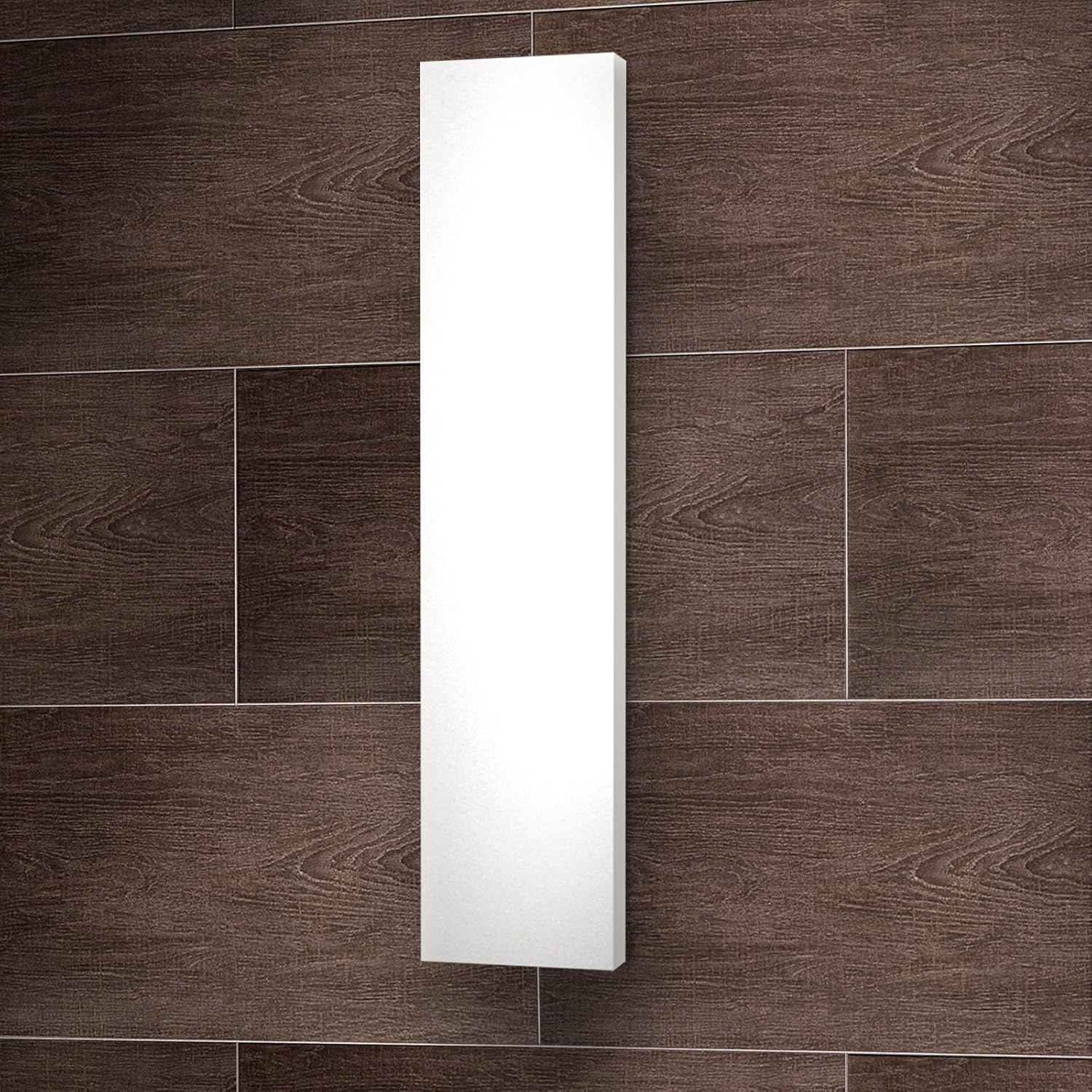 Heizkörper Milano mit Mittelanschluss, 180x60 cm, 1070 Watt Leistung, Weiß, Design-Heizkörper für Zweirohrsysteme