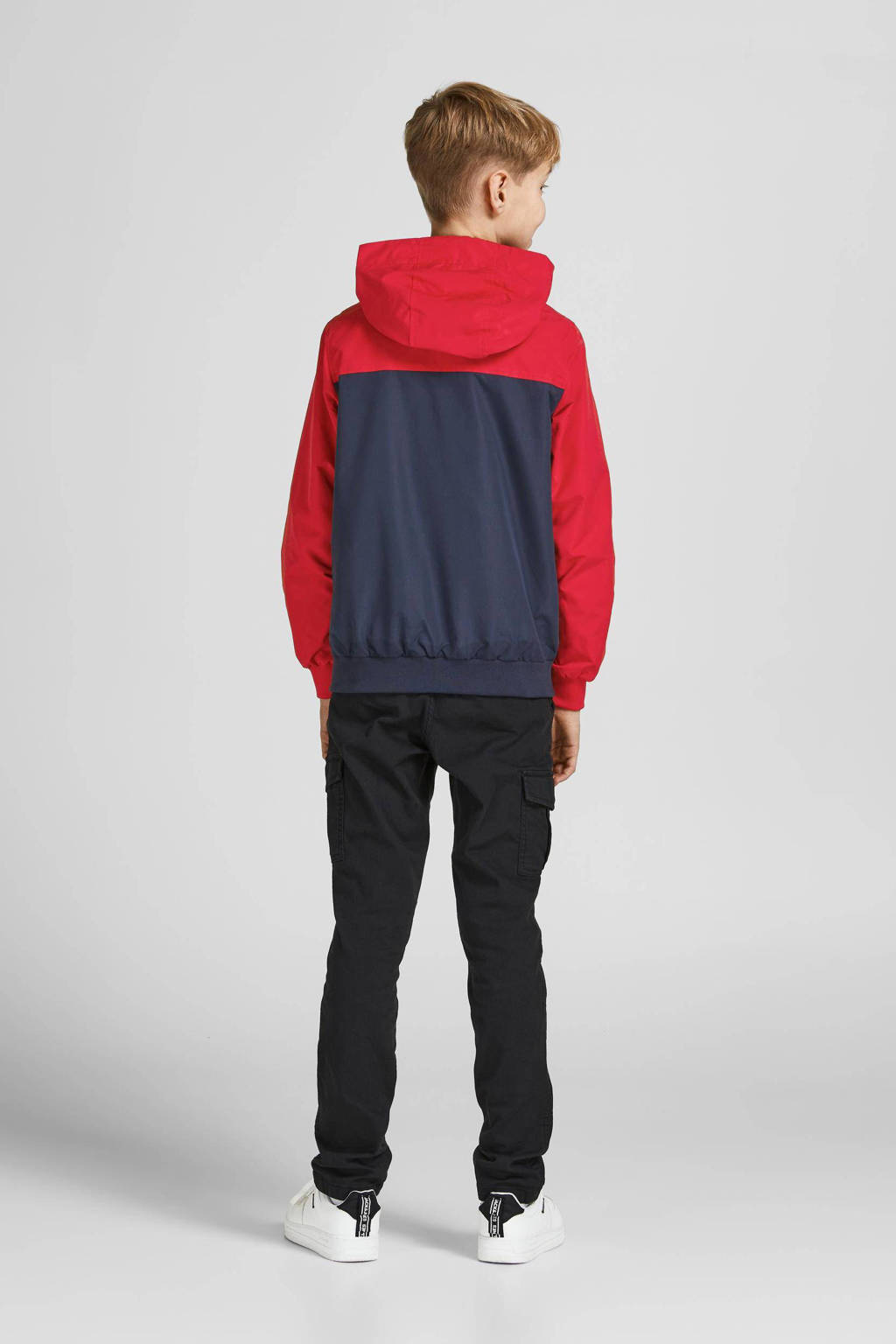 JACK & JONES zomerjas JJERUSH rood