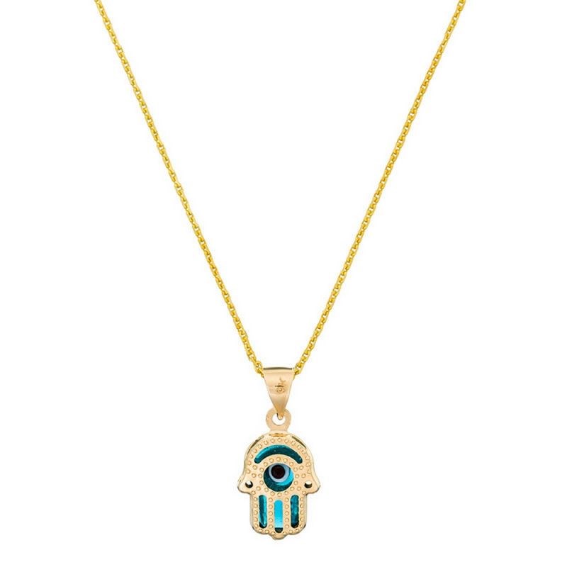 Pendentif Or Jaune 375/1000 et Zirconium