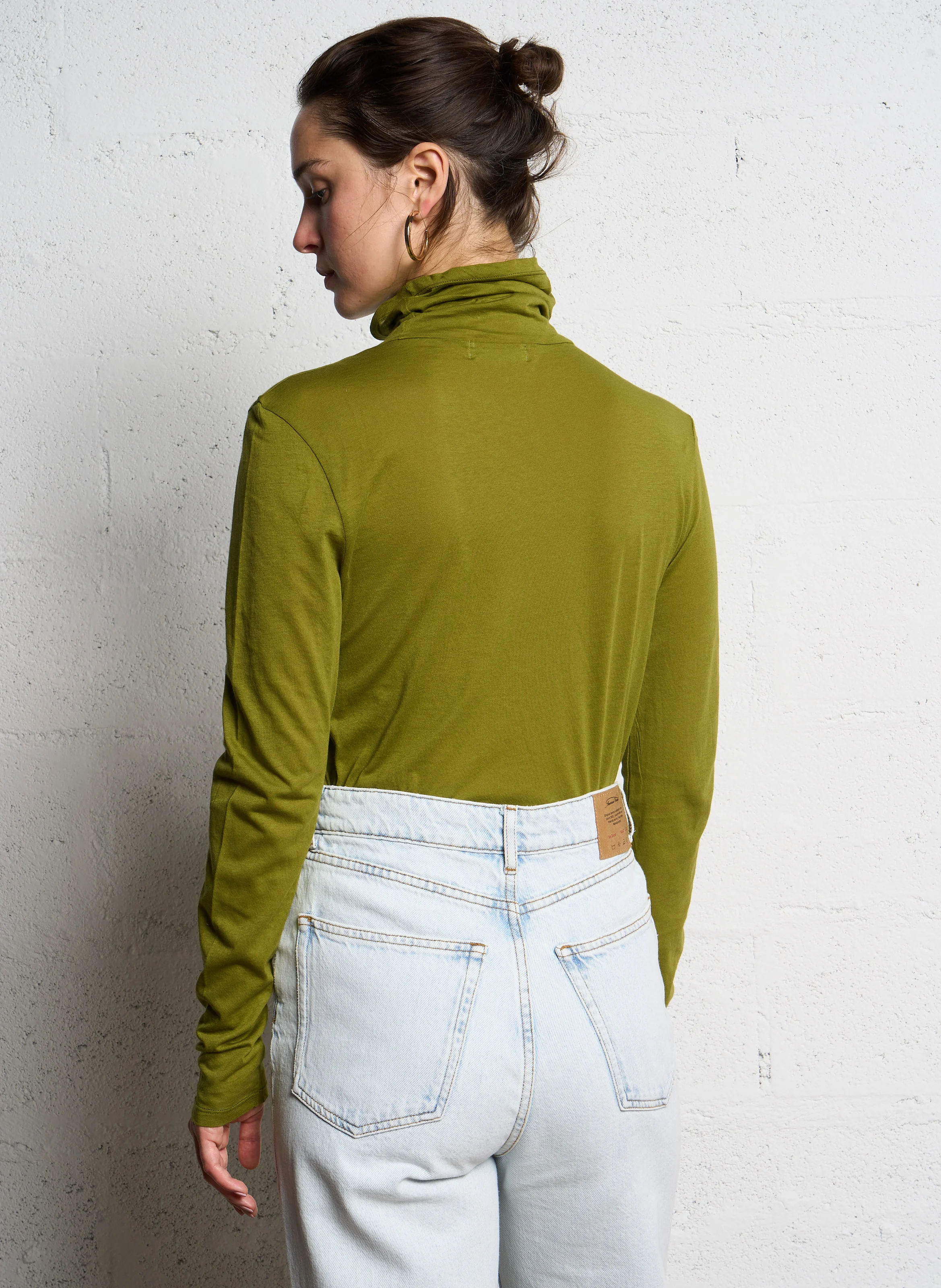 LOIC - Sous-pull en coton | Vert