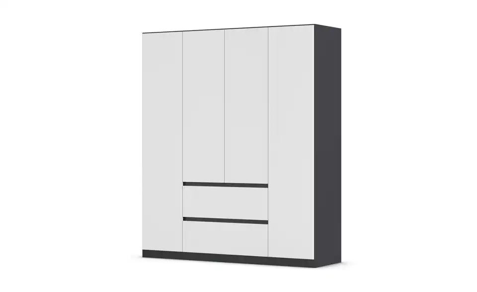 Drehtürenschrank Mainz 181 cm 4 Stück