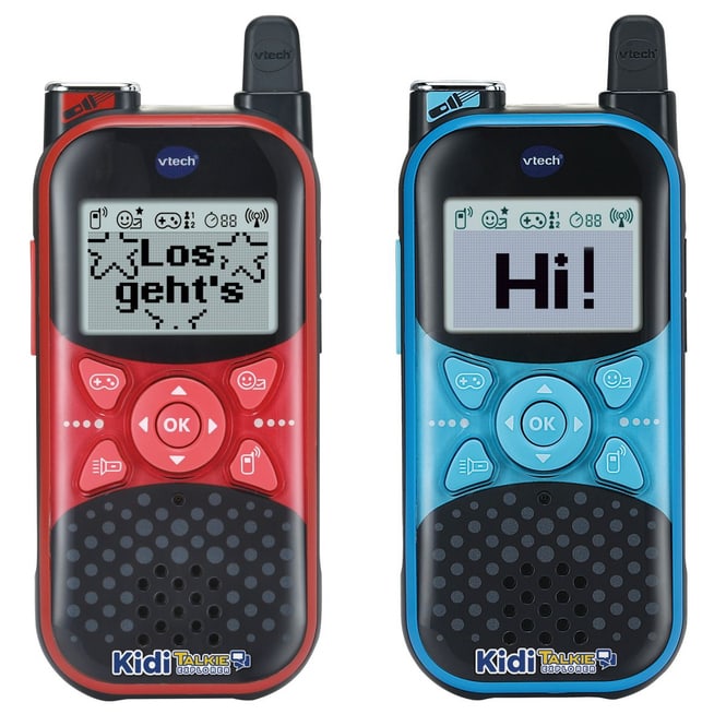 Vtech - KidiTalkie Explorer - rot/blau