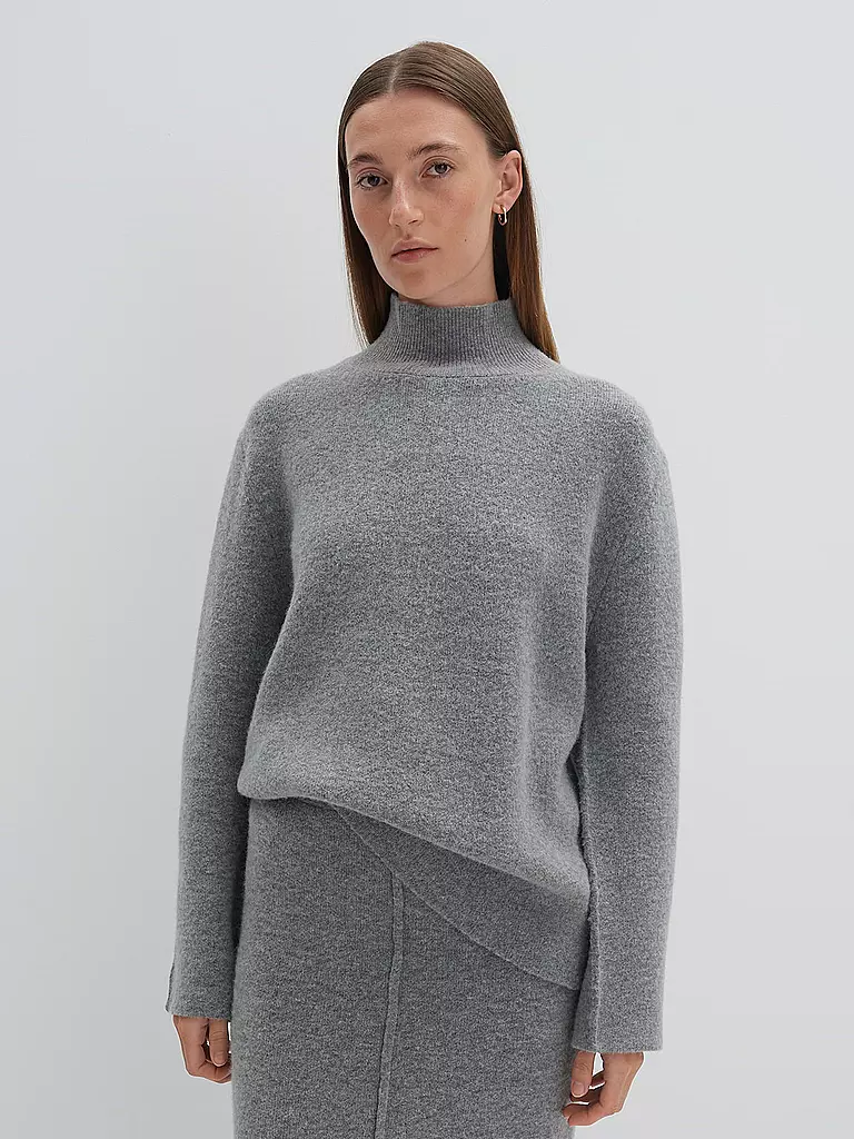 SOMEDAY Rollkragenpullover TADITA grau