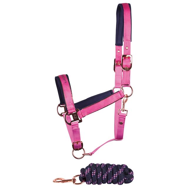 Halsterset Harry's Horse Satin Eli Roze