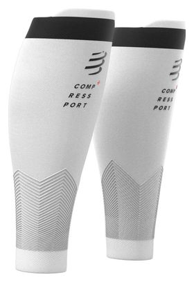 Paire de Manchons de compression Compressport R2 v2 Blanc