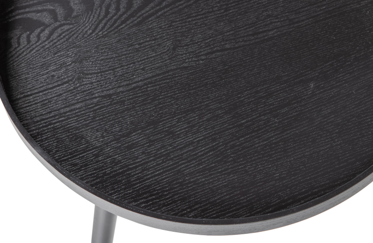 WOOOD Mesa bijzettafel 45x45 zwart