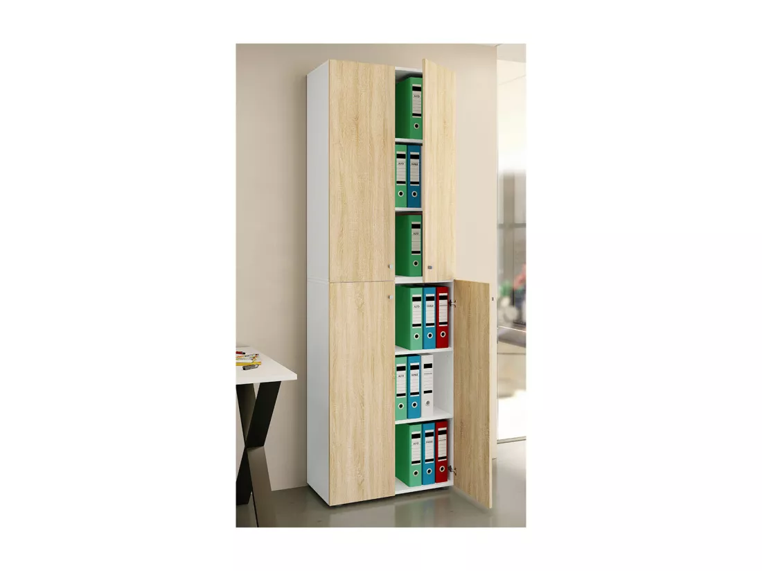 Armoire de bureau Armoire à dossiers Lona 6 cas