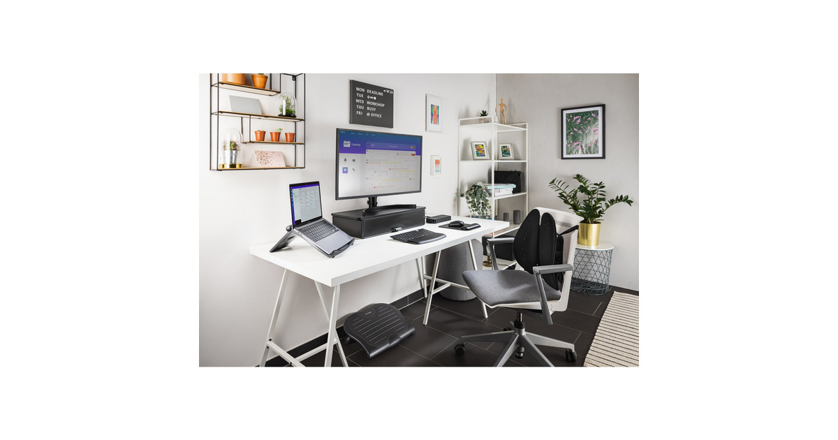 KensingtonSmartFit Easy Riser EQ Laptop Cooling Stand standaard  (Zwart)