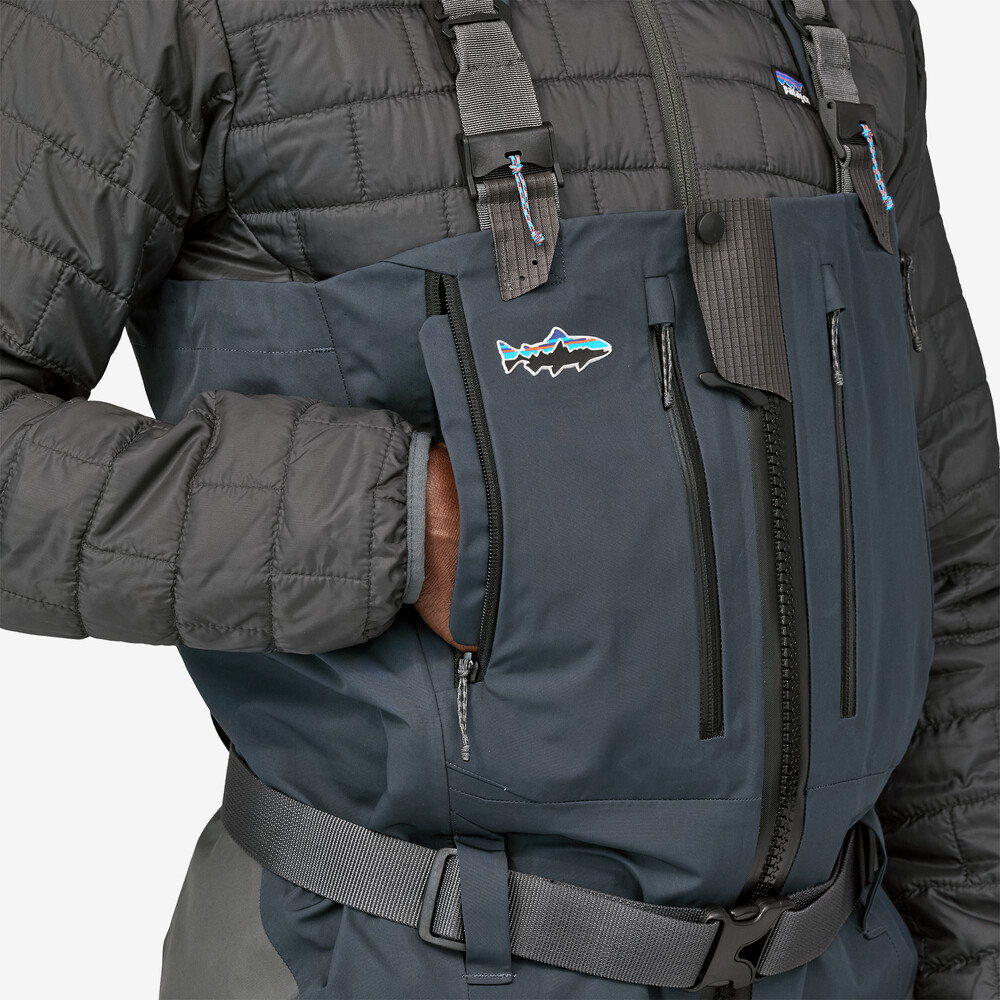 Swiftcurrent Expedition Wathose für Herren mit Reißverschluss vorne – Übergrößen
