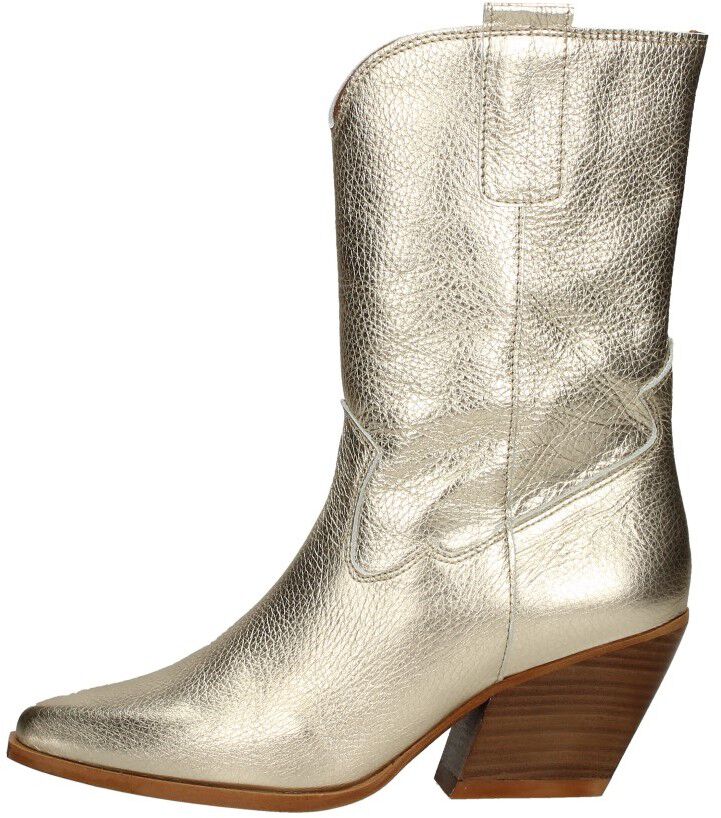 Red Rag Western laarsjes goudkleur