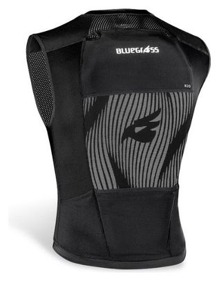 Gilet de Protection avec Dorsale Bluegrass Armour Lite Noir