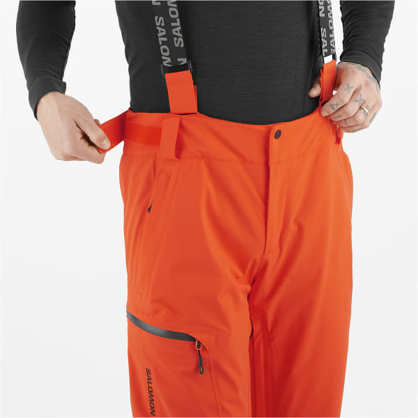 Pantalon de ski SALOMON BRILLIANT PANT CHERRY TOMATO