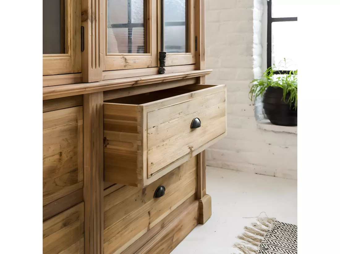 Vaisselier en bois recyclé Alba