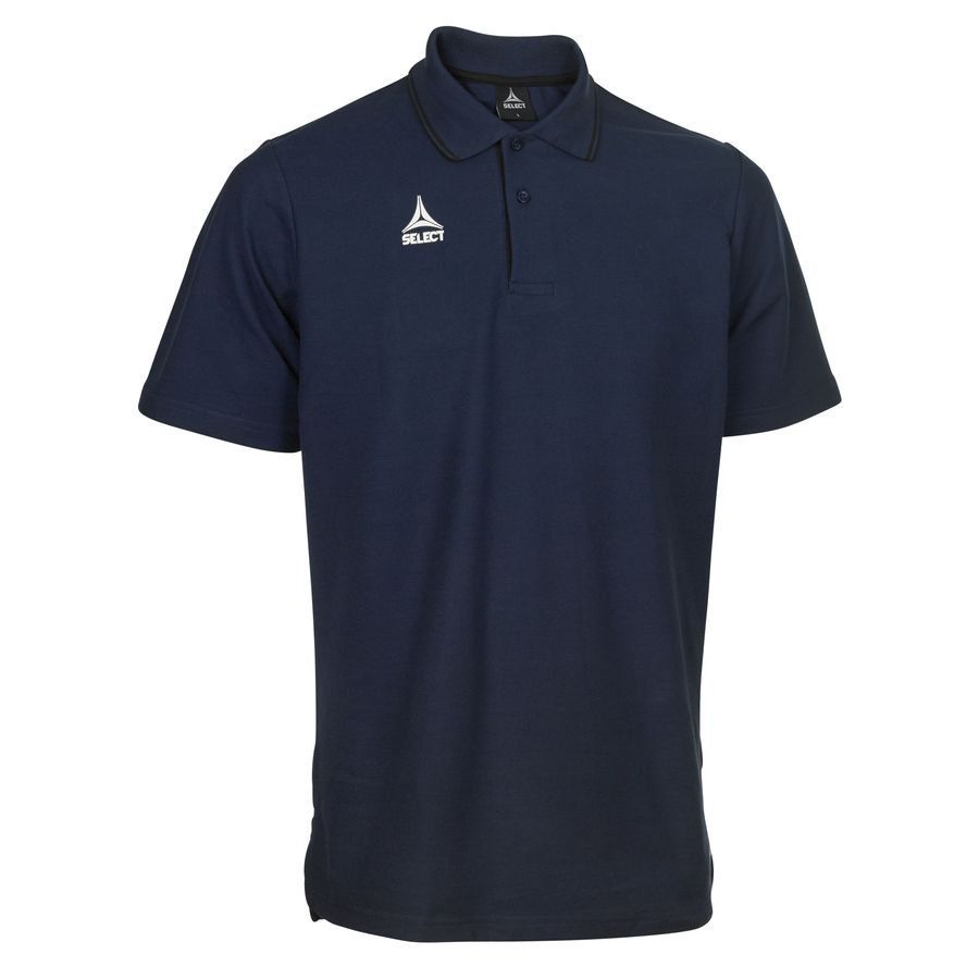Select Polo Oxford - Bleu Marine