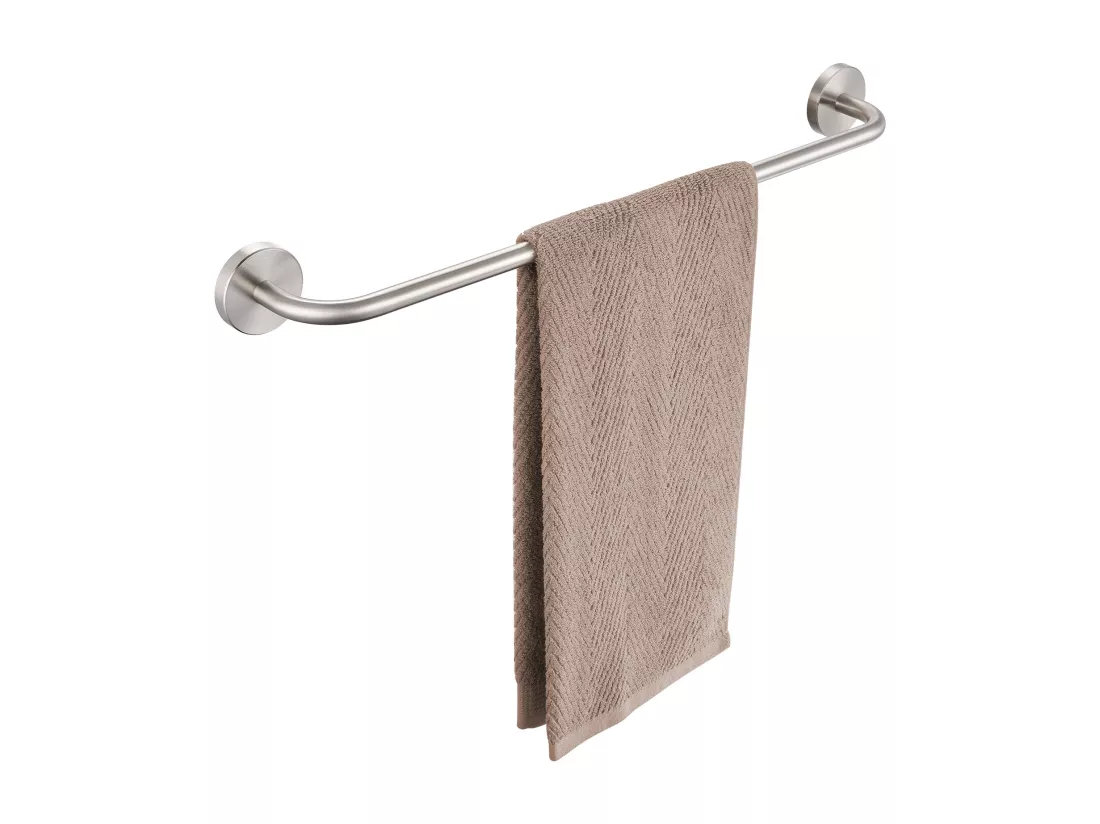 Auralum MAX 60cm Porte-Serviettes Salle Bain Porte Serviette Murale Auto-adhésif ou Perçage Barre Porte Serviette Imperméable en Inox 304