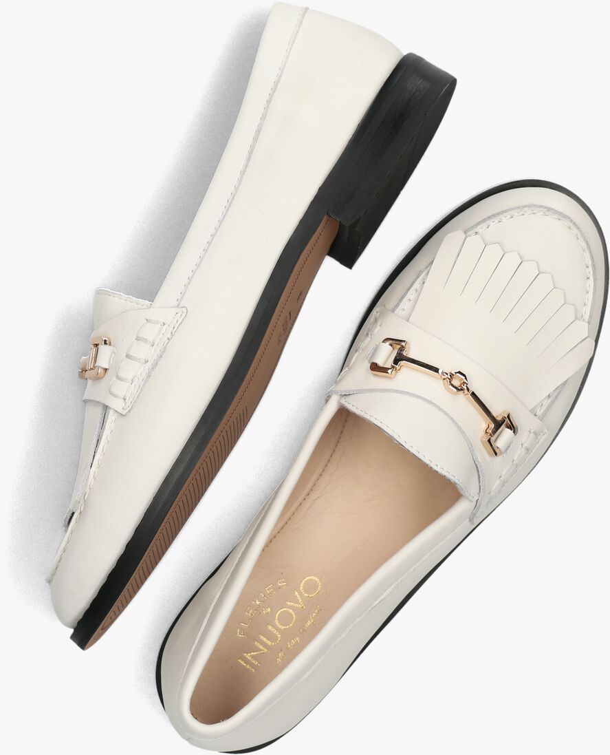 INUOVO gebroken wit inuovo loafers b01002