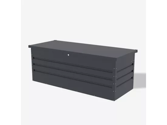 Coffre de jardin pour extérieur 165x69x62cm en acier SteelBox XL