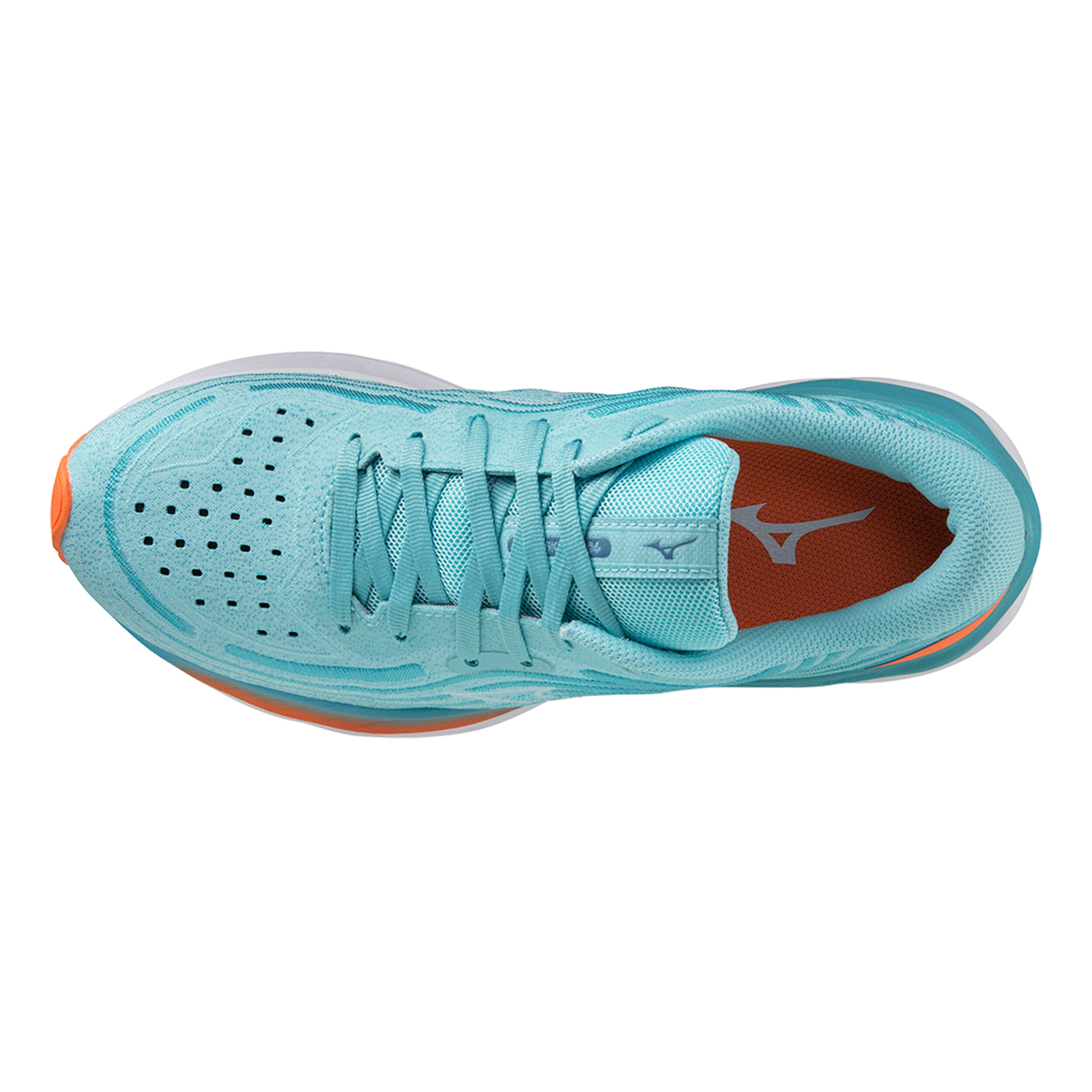 Mizuno Wave Skyrise 4 Chaussure De Running Sans Stabilisateurs Femmes - Bleu , Blanc