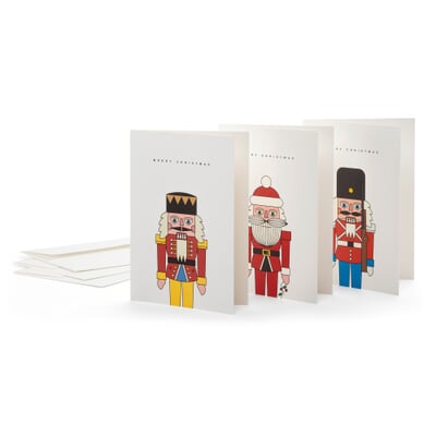 Weihnachtskarten, Nussknacker