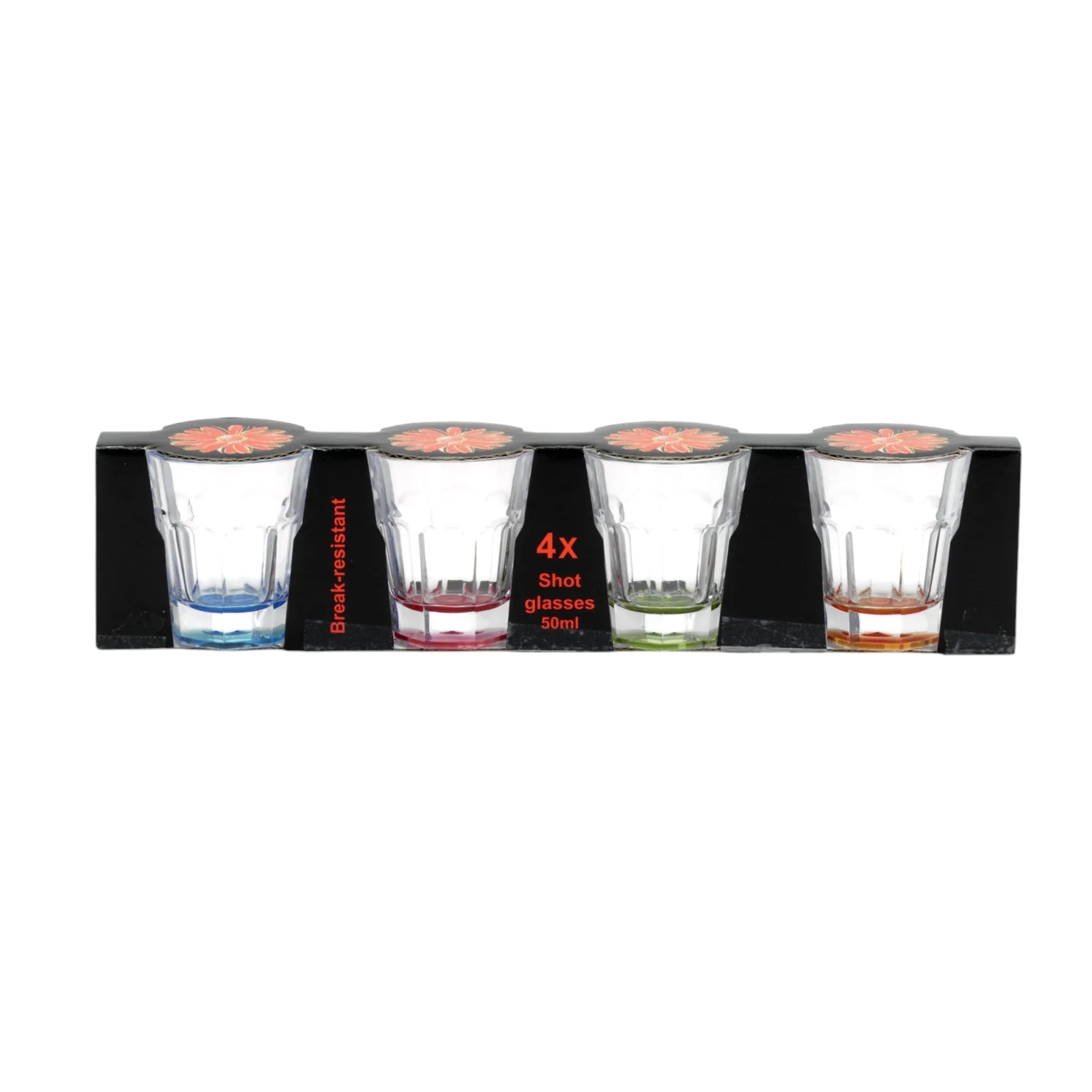 Flamefield shotglazen Party (set van 4)