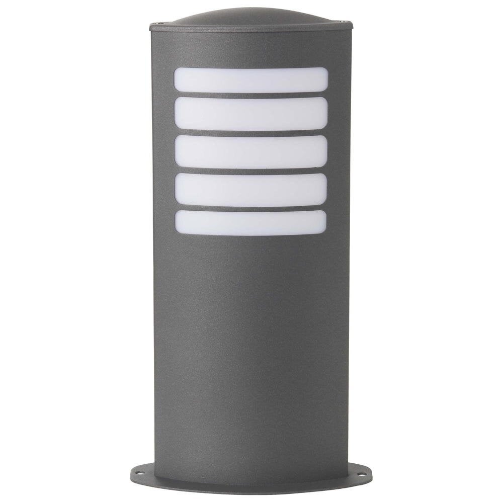Todd sokkellamp in antraciet E27 IP44