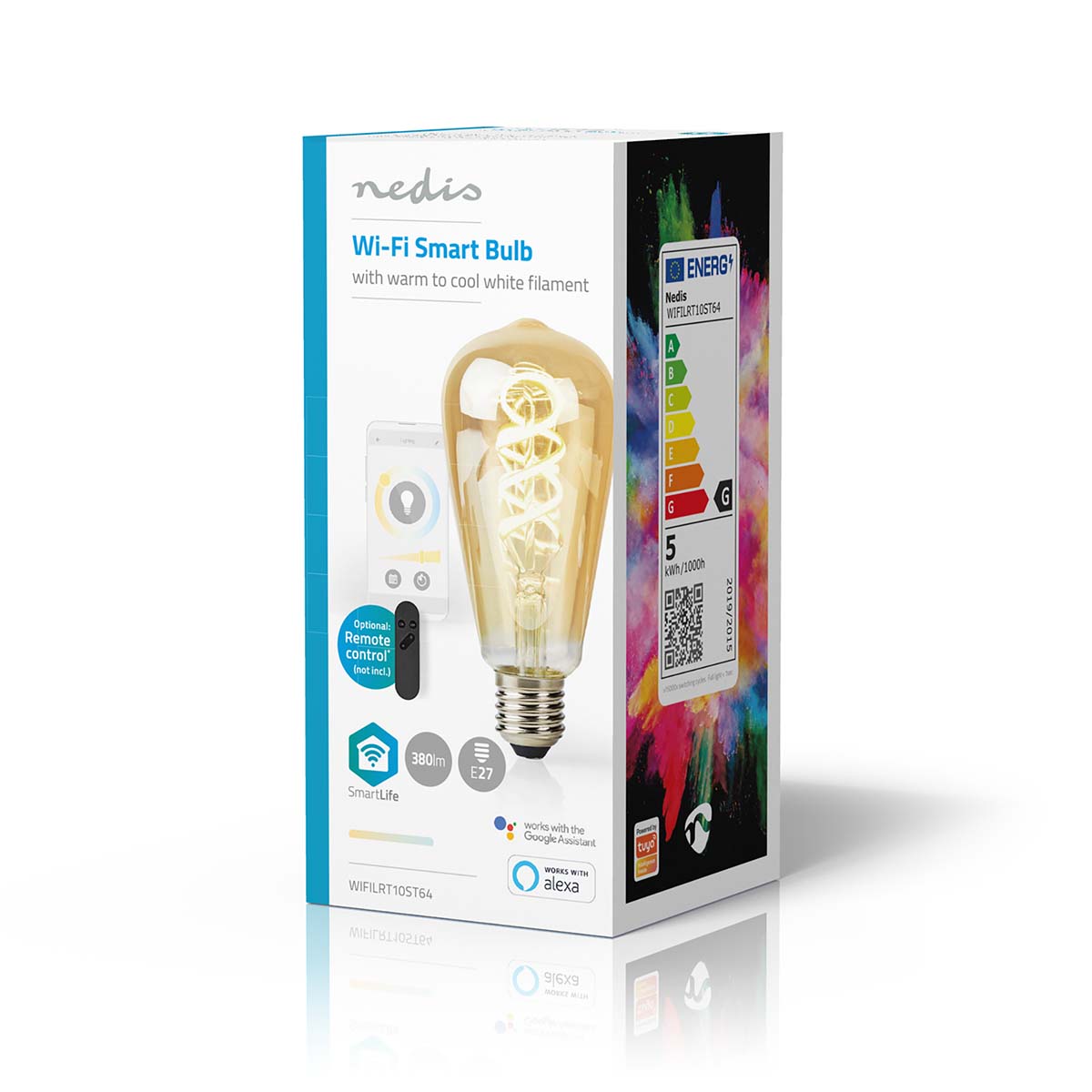 Nedis WIFILRT10ST64 SmartLife LED filamentlamp