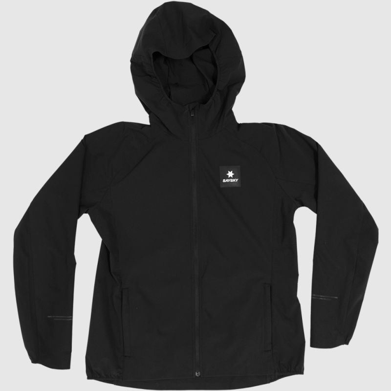 saysky clean pace hooded jacket dame 634 xwrja20 901 black