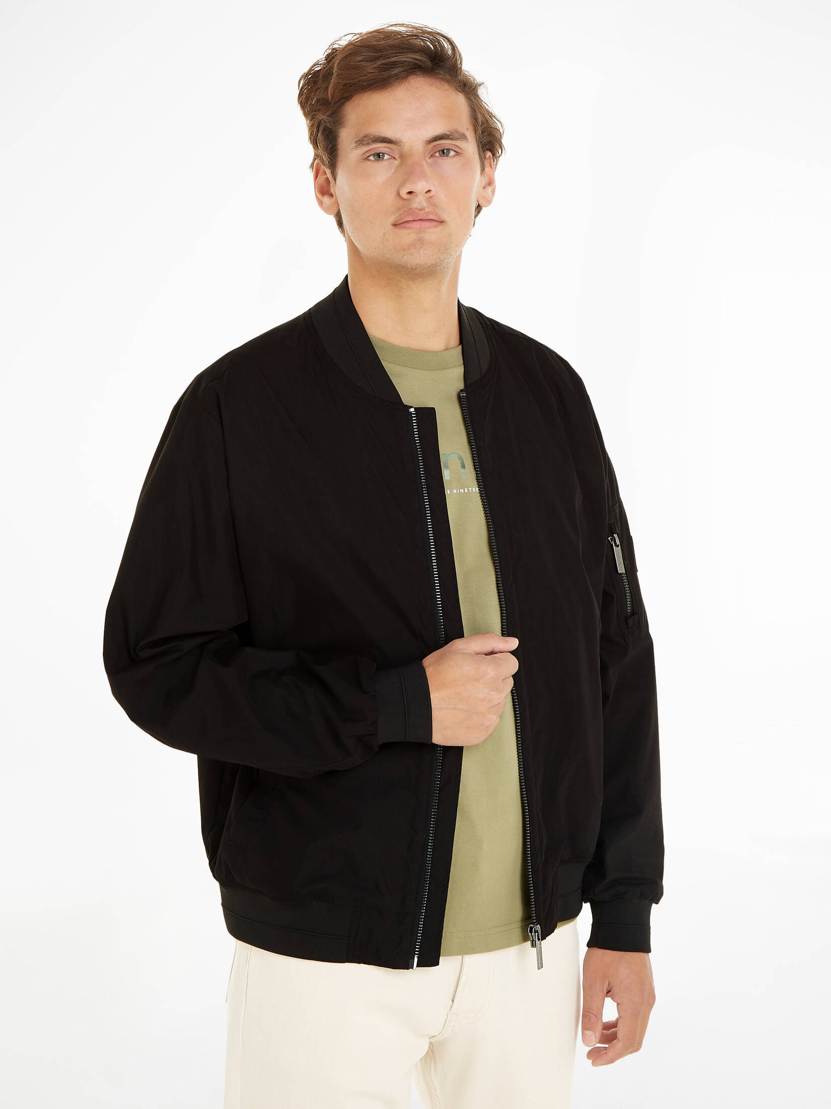 CALVIN KLEIN| Herren Blouson COTTON NYLON HERO BOMBER