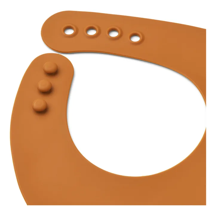 Liewood Bavoir Ember en silicone-set de 2 | Rose