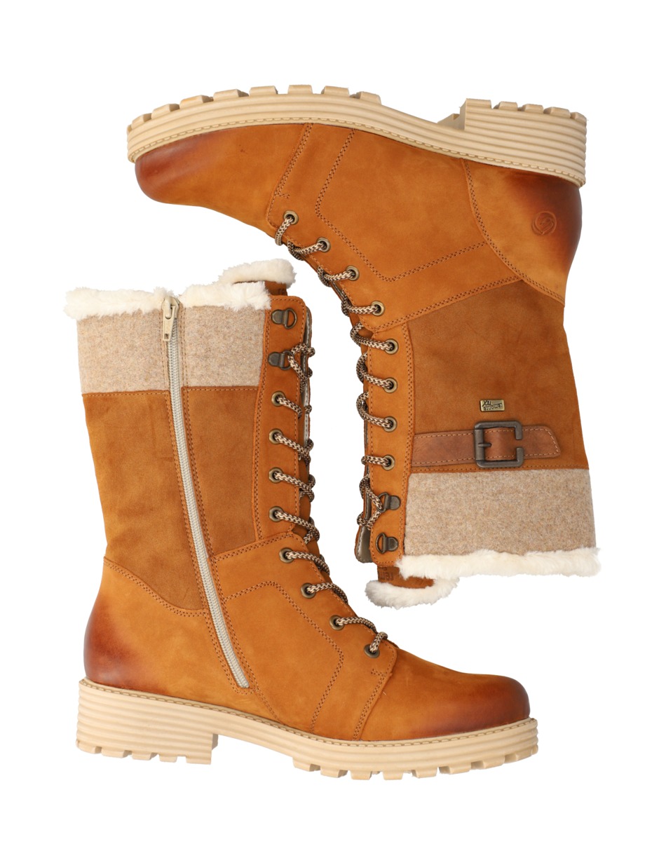 Lederkombination Stiefel