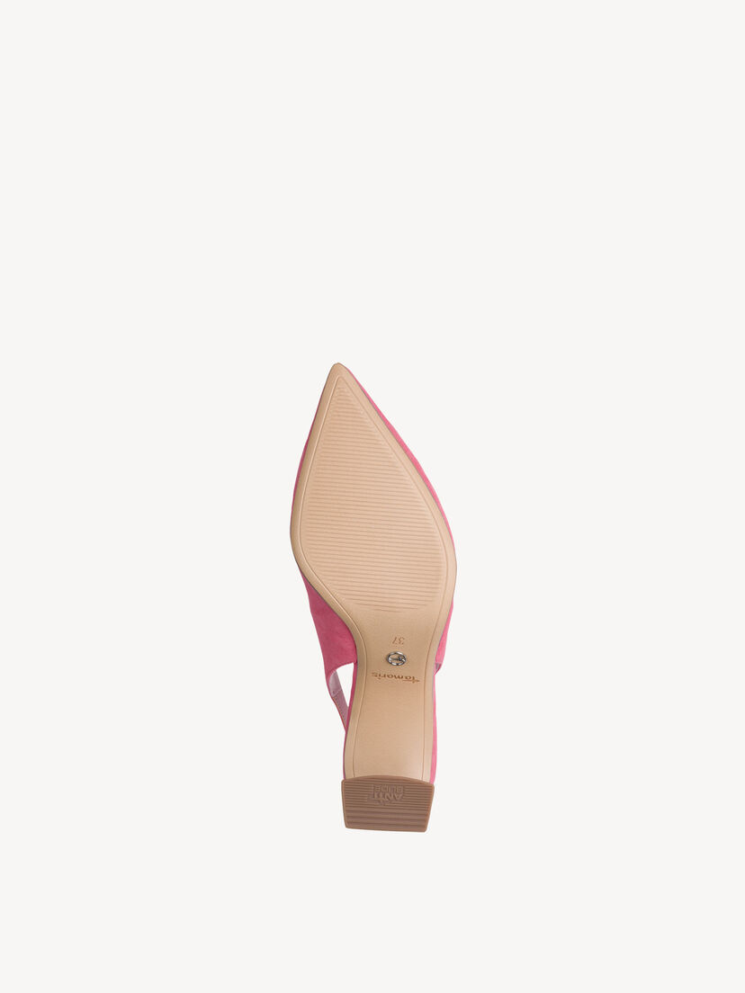 Leren Slingpumps - pink