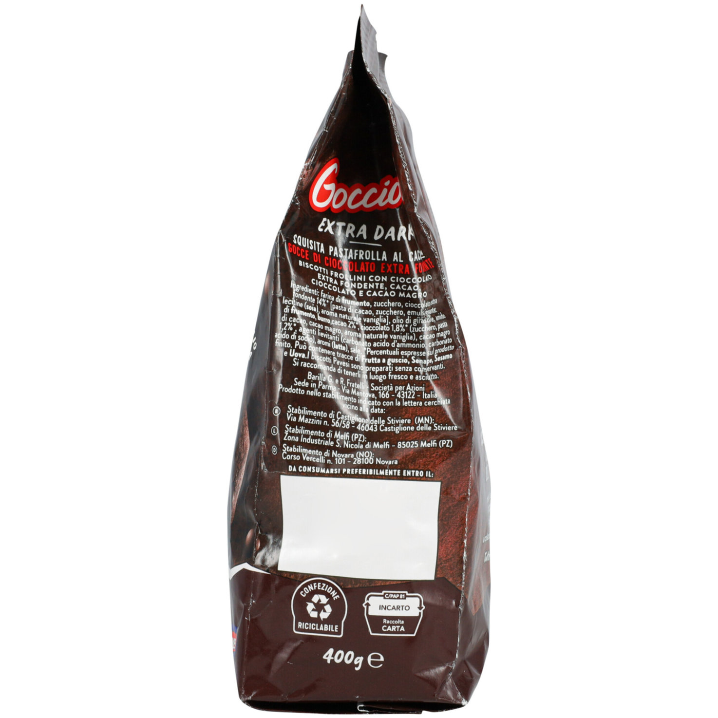 Pavesi Gocciole Extra Dark