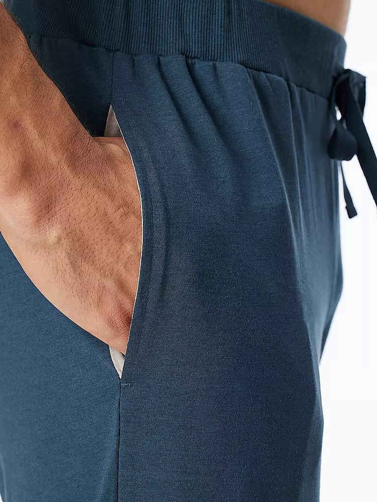 SCHIESSER Pyjama blau
