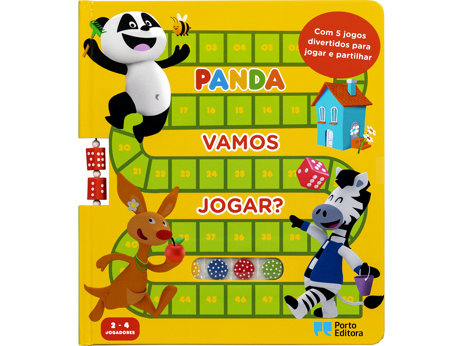 CANAL PANDA VAMOS JOGAR? COM 5 JOGOS DE TABULEIRO