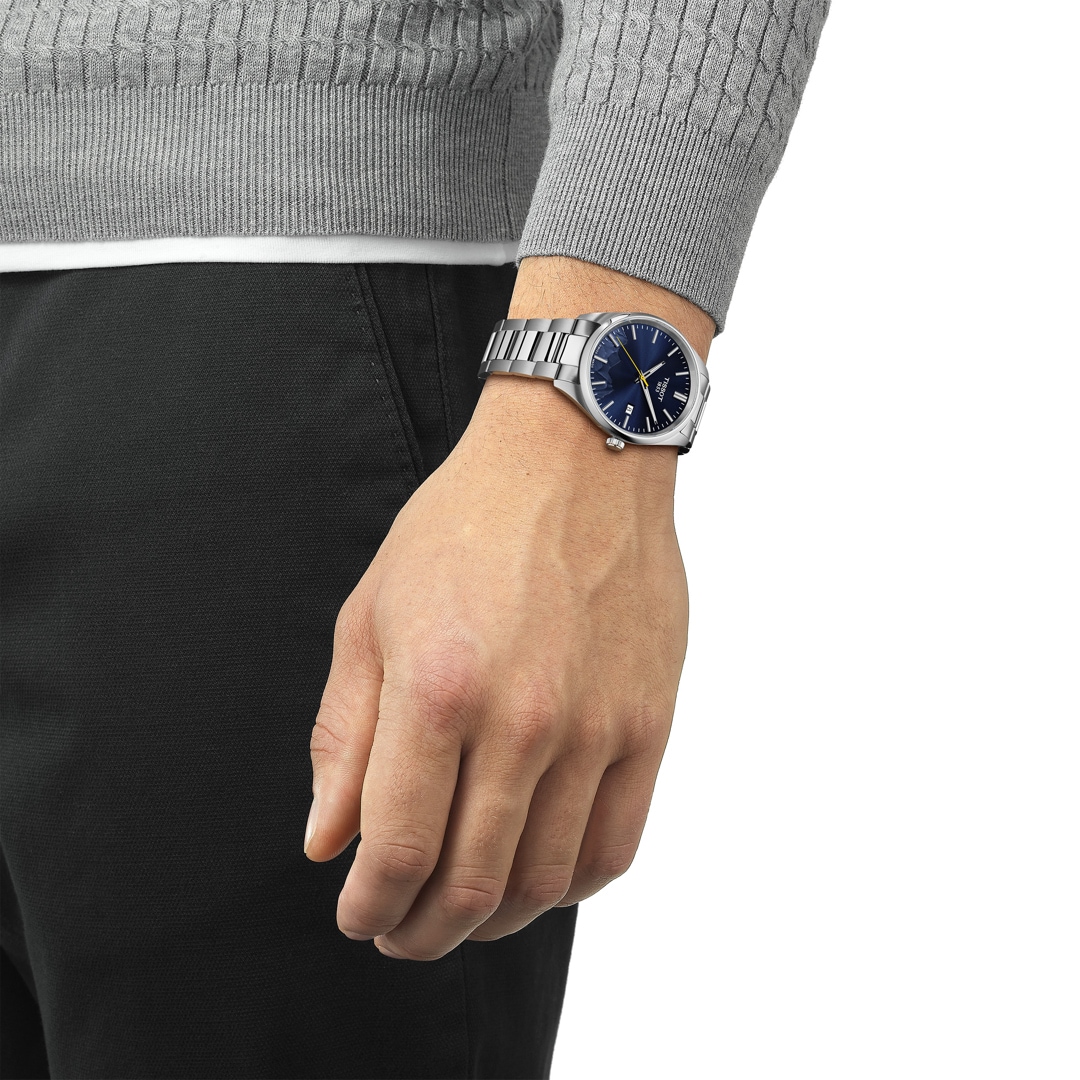 Tissot PR 100 Jungfraubahn Quartz 40mm Blau