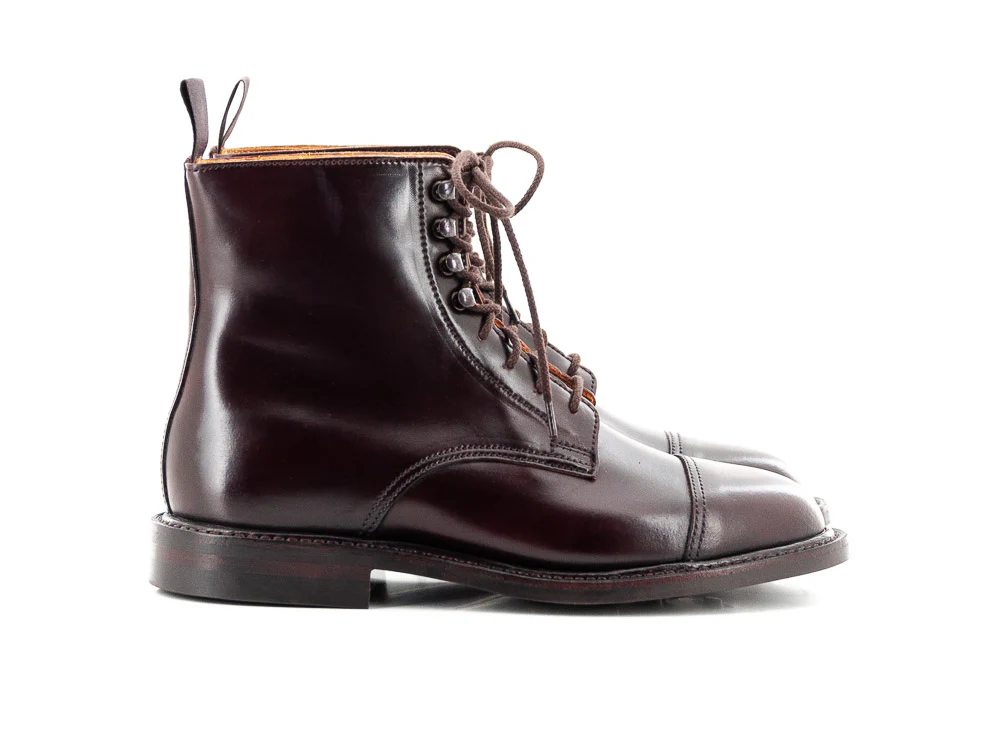 CROCKETT AND JONES - JANE CORDOVAN BORDEAUX
