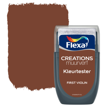 Flexa Creations muurverf kleurtester mat first violin 30 ml
