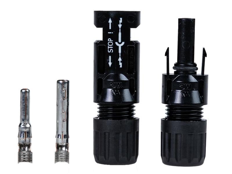 Autarking Steckverbinder Set MC4 Stecker & Kupplung MC4 Stecker Set für Solarkabel
