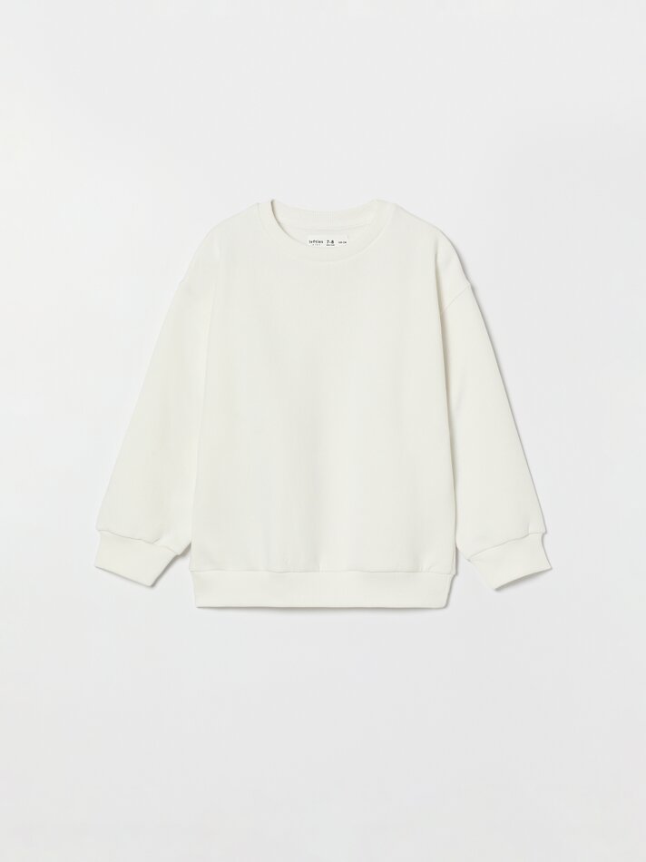 Moletom básico - Off-white