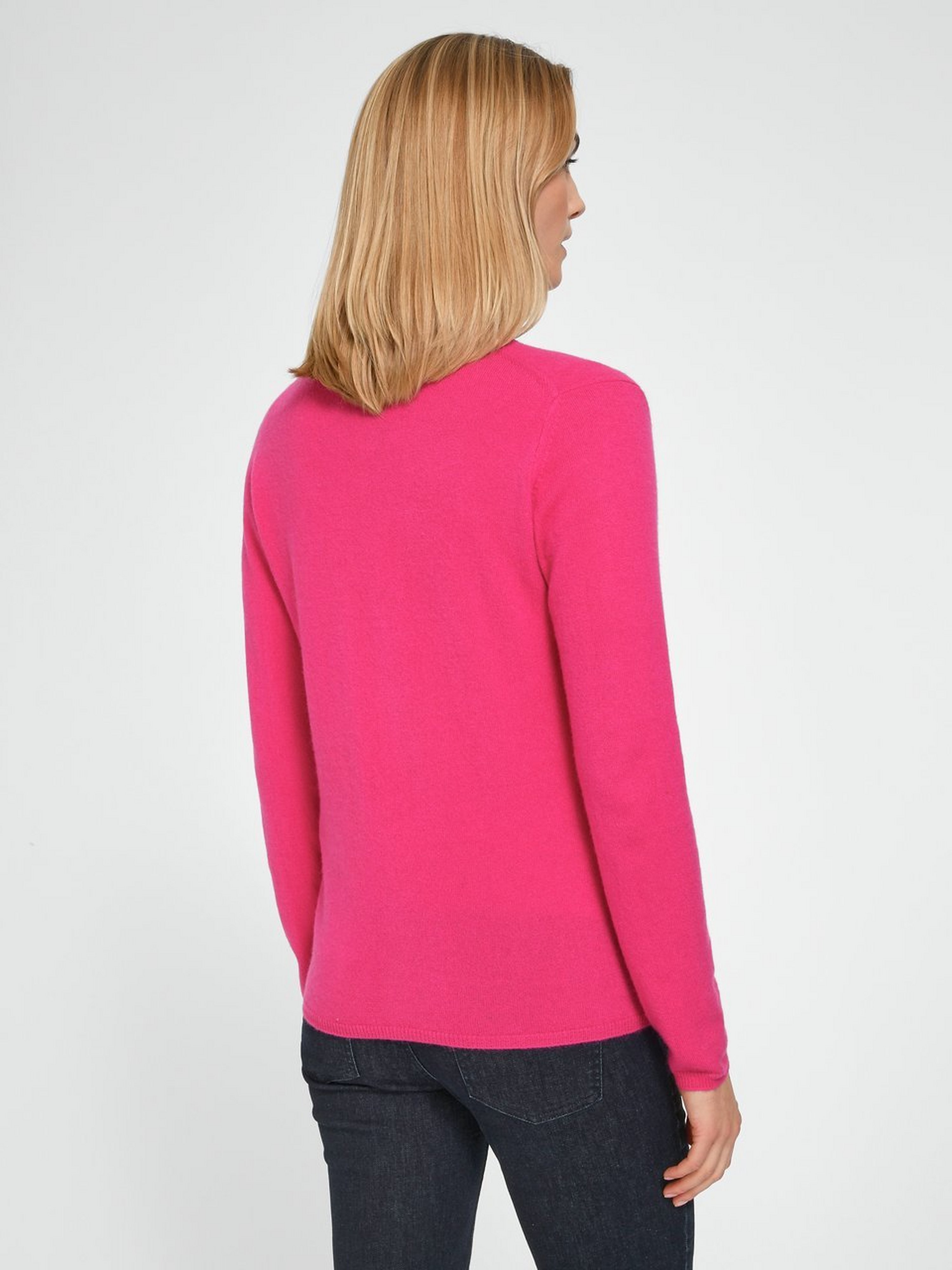 Strickjacke aus 100% Premium-Kaschmir Modell Cora