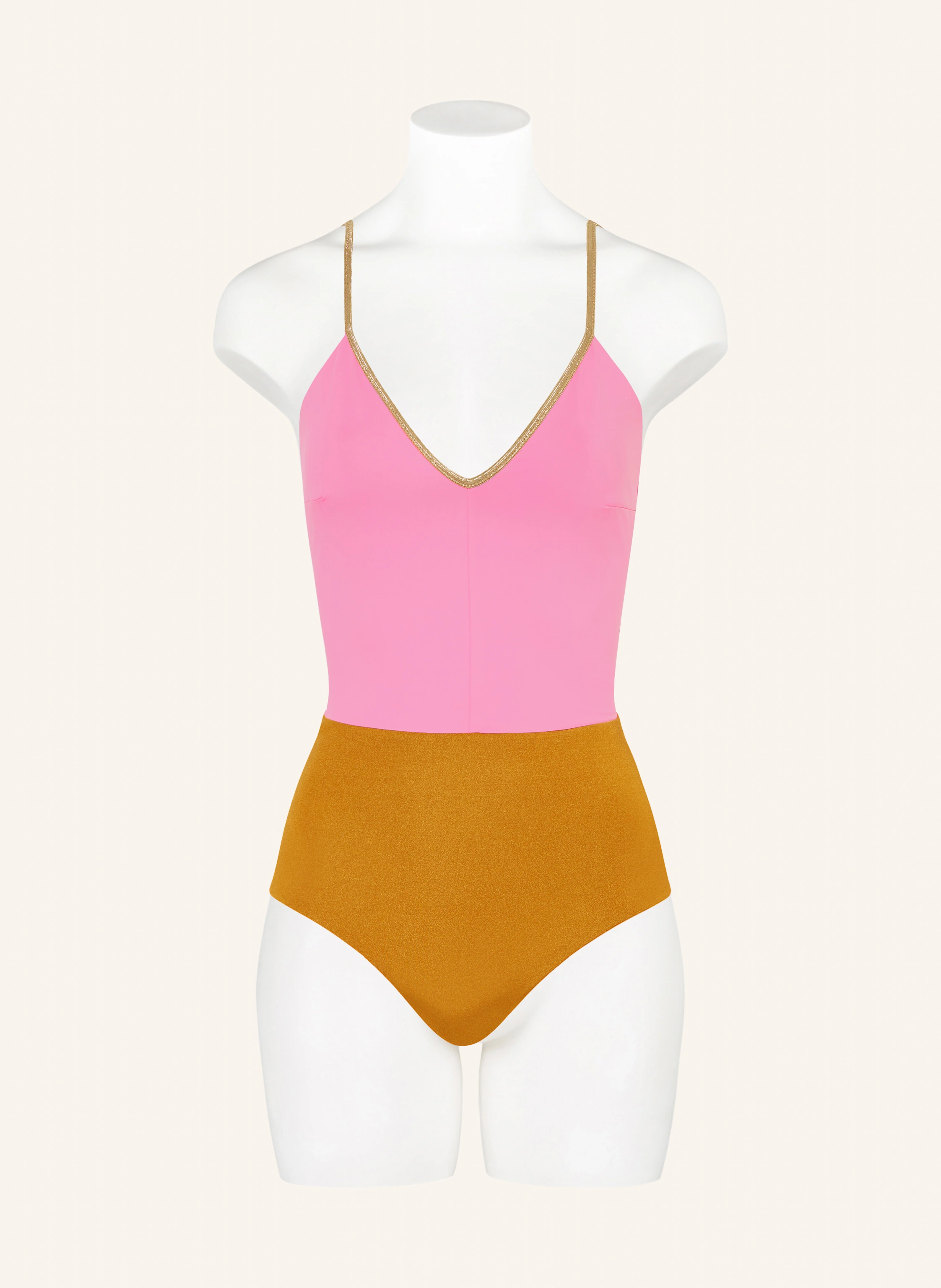 MYMARINI Badeanzug VACATIONBODY SHINE zum Wenden mit UV-Schutz 50+