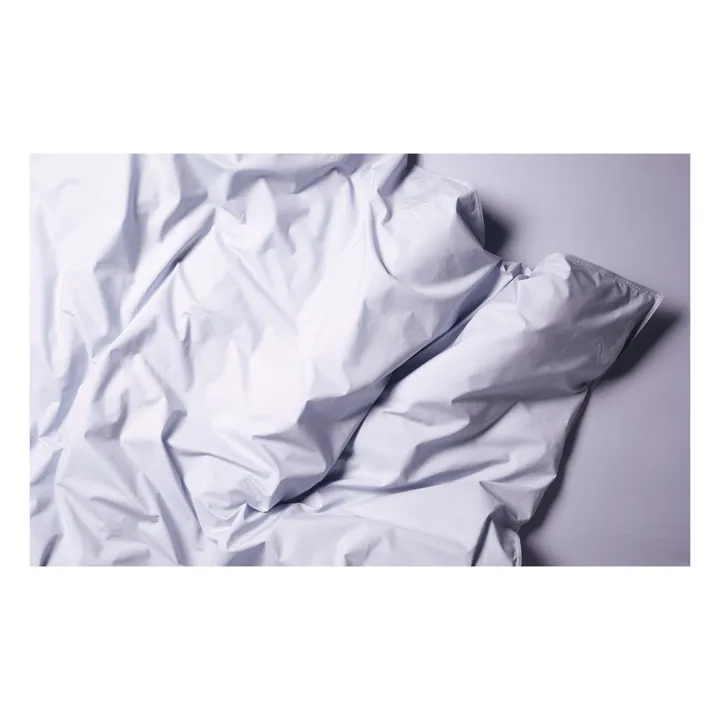 Suite 702 Housse de couette en percale organique | Lilas