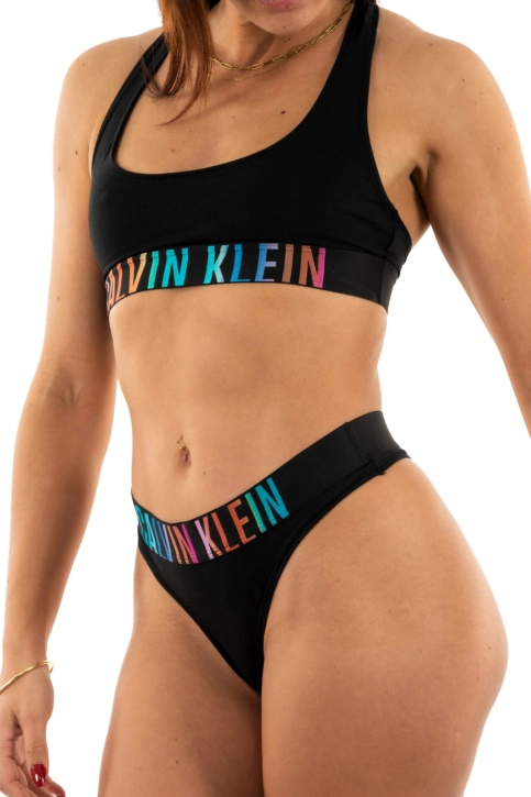 Culottes et strings calvin klein jeans 000qf7833e ub1 black w/ ombre pride wb